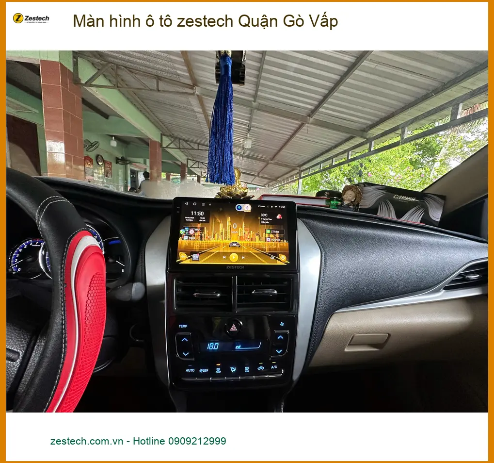 Địa Chỉ Gắn Màn Hình Android Ô Tô Zestech Quận Gò Vấp - Giá Tốt TPHCM ảnh thực tế 3
