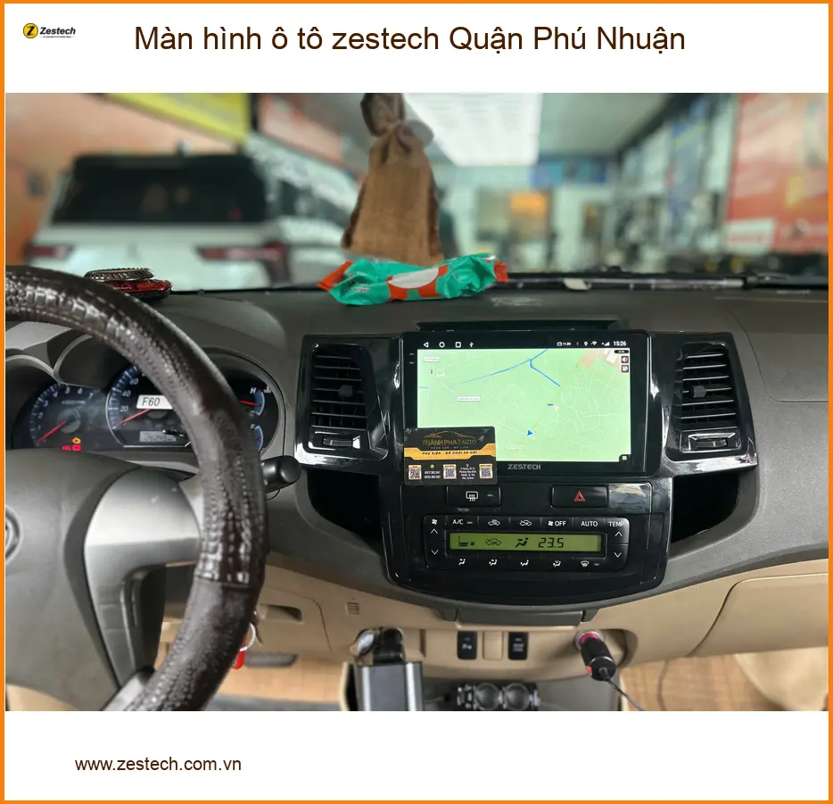 Nơi Gắn Màn Hình Android Ô Tô hình ô tô zestech Quận Phú Nhuận - Giá Tốt TPHCM