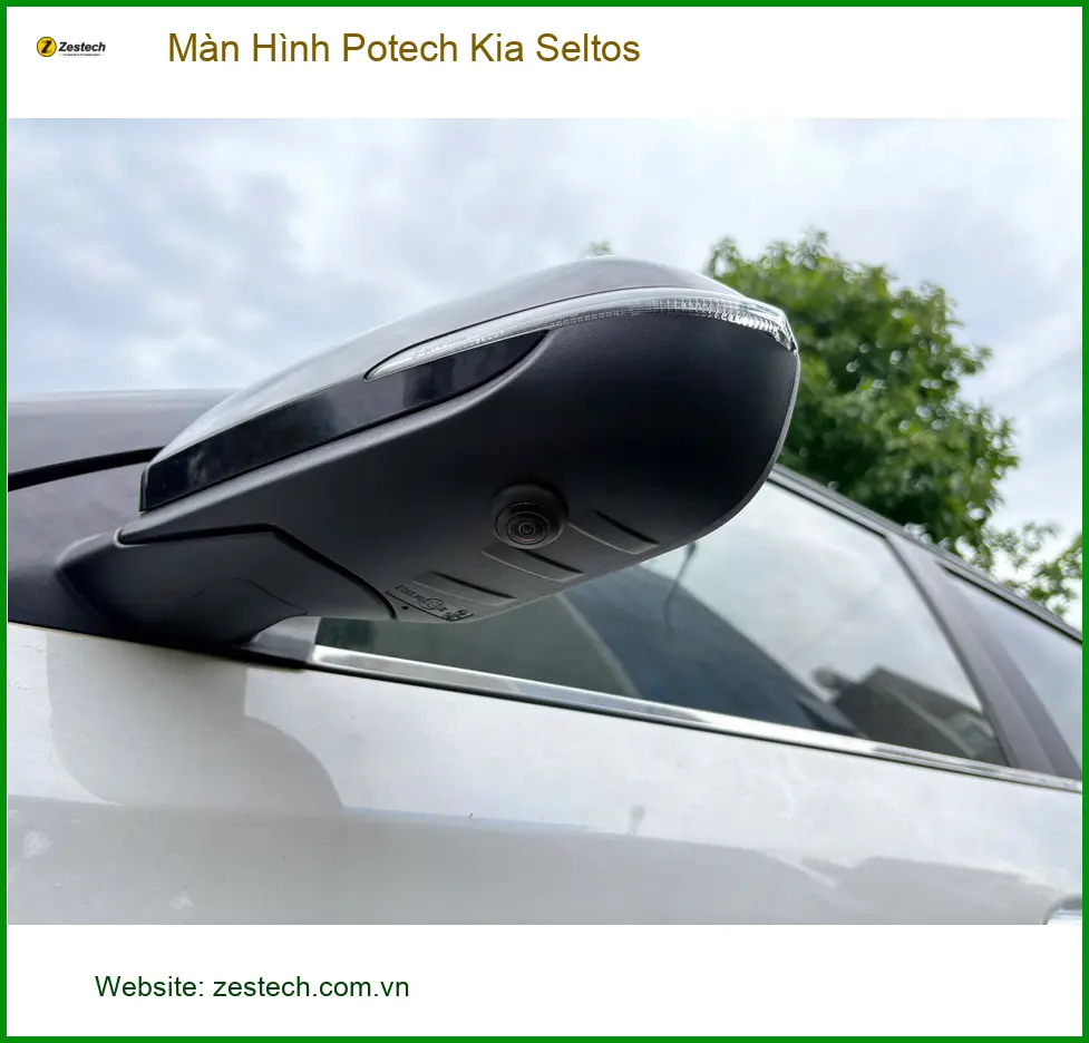Chị Thảo lắp Màn Hình Potech Kia Seltos Quận 9 vì màn zin thiếu tính năng giải trí