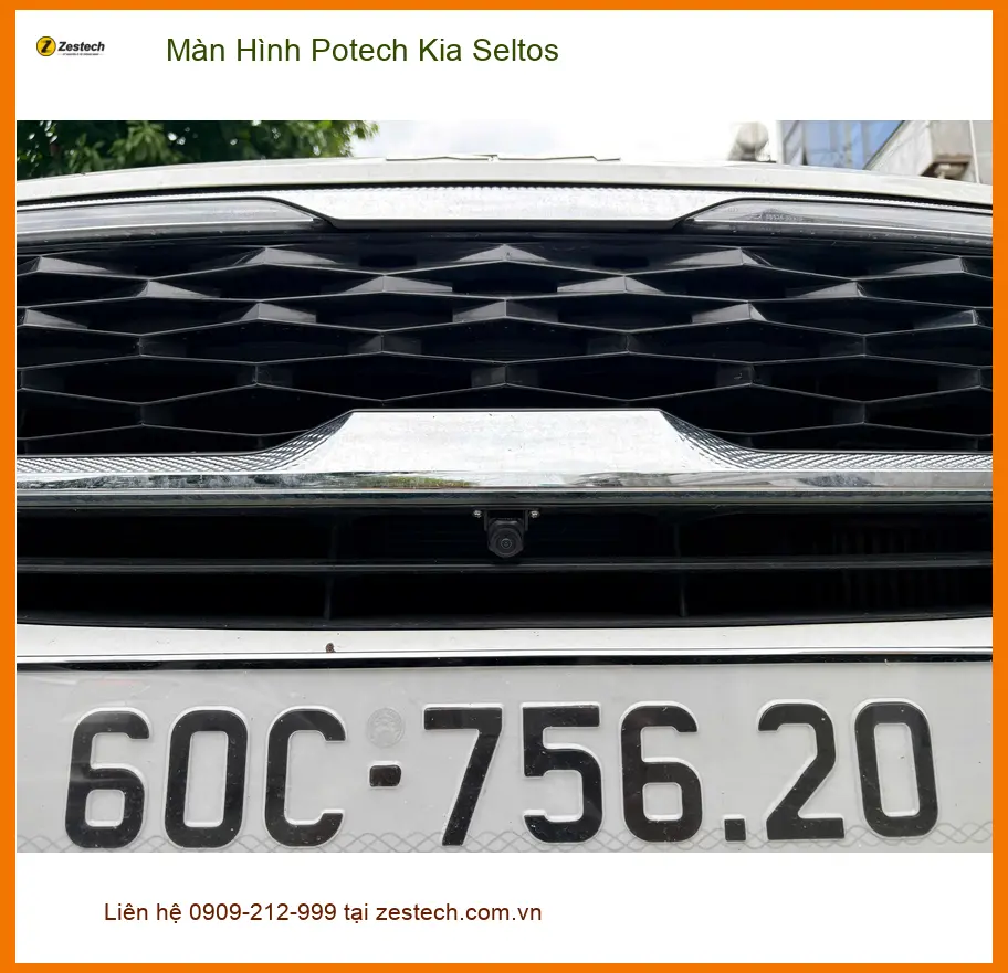 Chị Thảo lắp Màn Hình Potech Kia Seltos Quận 9 vì màn zin thiếu tính năng giải trí ảnh thực tế 5