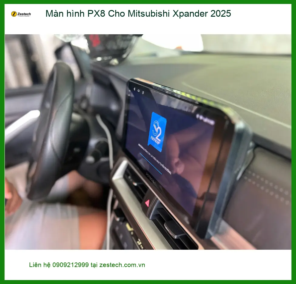 Anh Kiên nâng cấp Màn hình PX8 Cho Mitsubishi Xpander 2025 tại Quận 10 ảnh thực tế 4