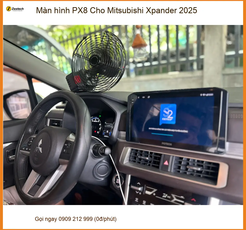 Anh Phát lắp Màn hình PX8 cho Mitsubishi Xpander 2025 ở Quận 11 ảnh thực tế 3