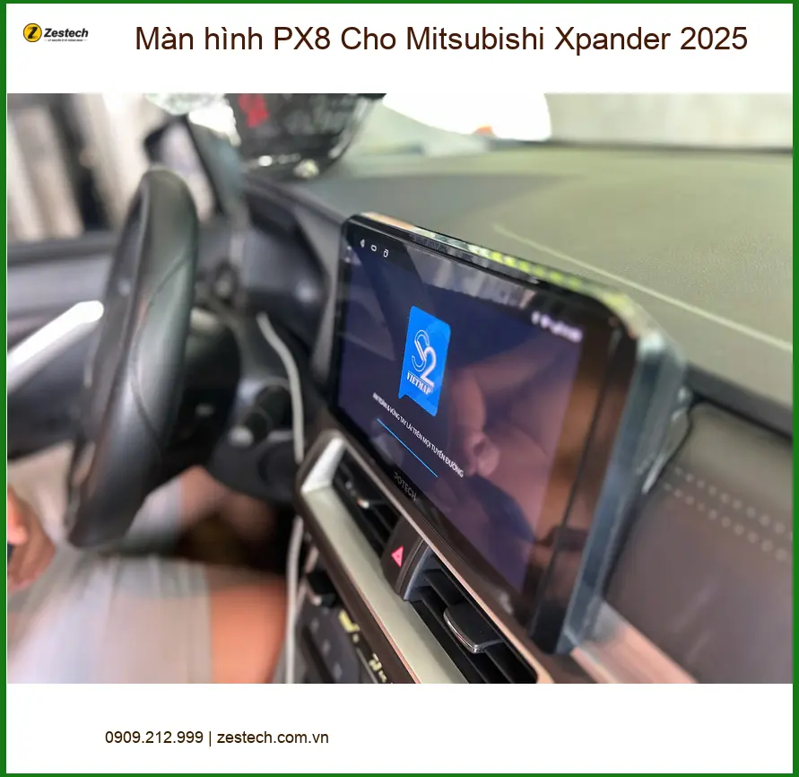Anh Phát lắp Màn hình PX8 cho Mitsubishi Xpander 2025 ở Quận 11 ảnh thực tế 5