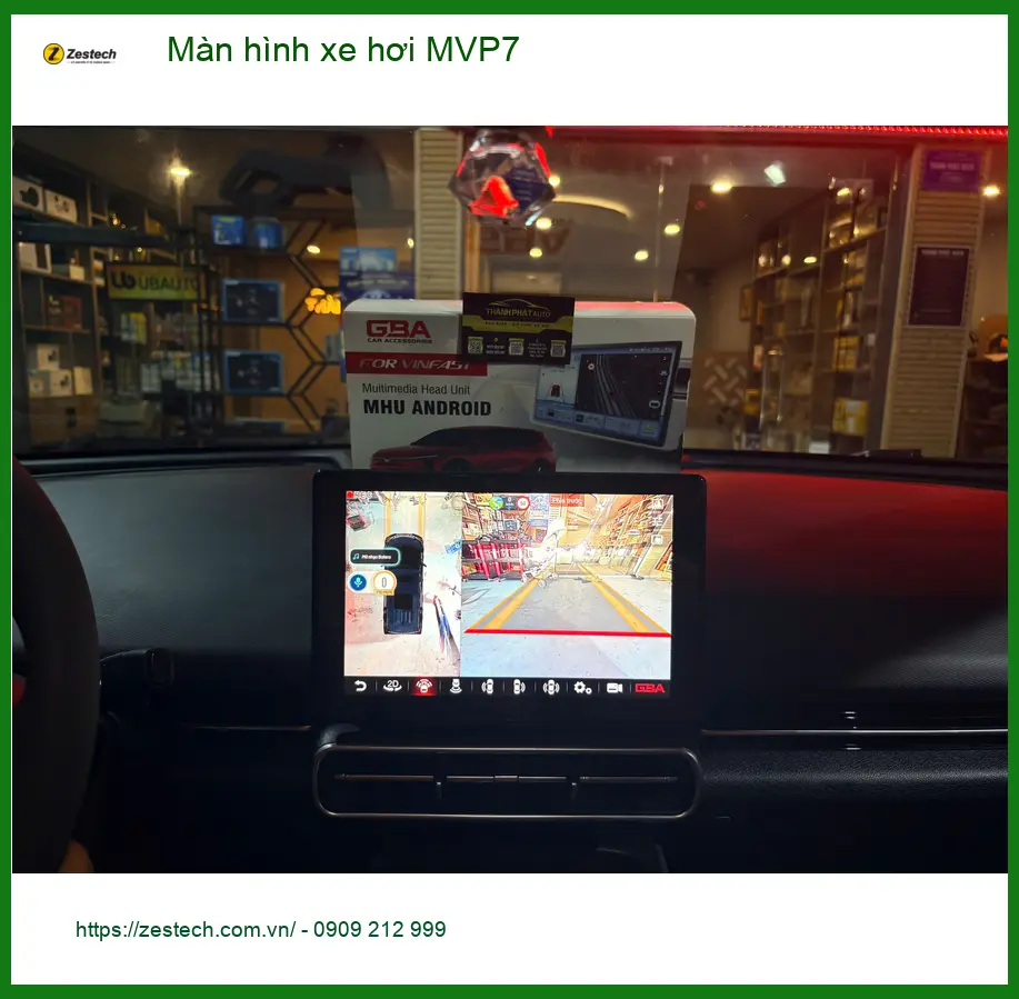 Anh Tùng lắp màn hình xe hơi MVP7 cho Toyota Camry tại Quận 9 để trải nghiệm giải trí tốt hơn ảnh thực tế 2