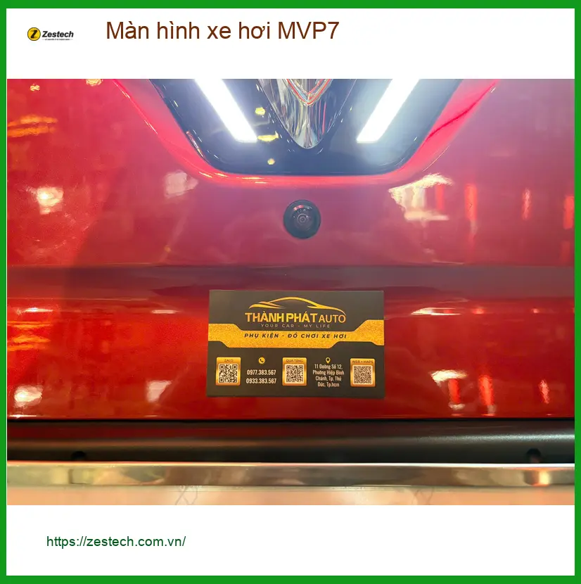 Anh Tùng lắp màn hình xe hơi MVP7 cho Toyota Camry tại Quận 9 để trải nghiệm giải trí tốt hơn ảnh thực tế 3