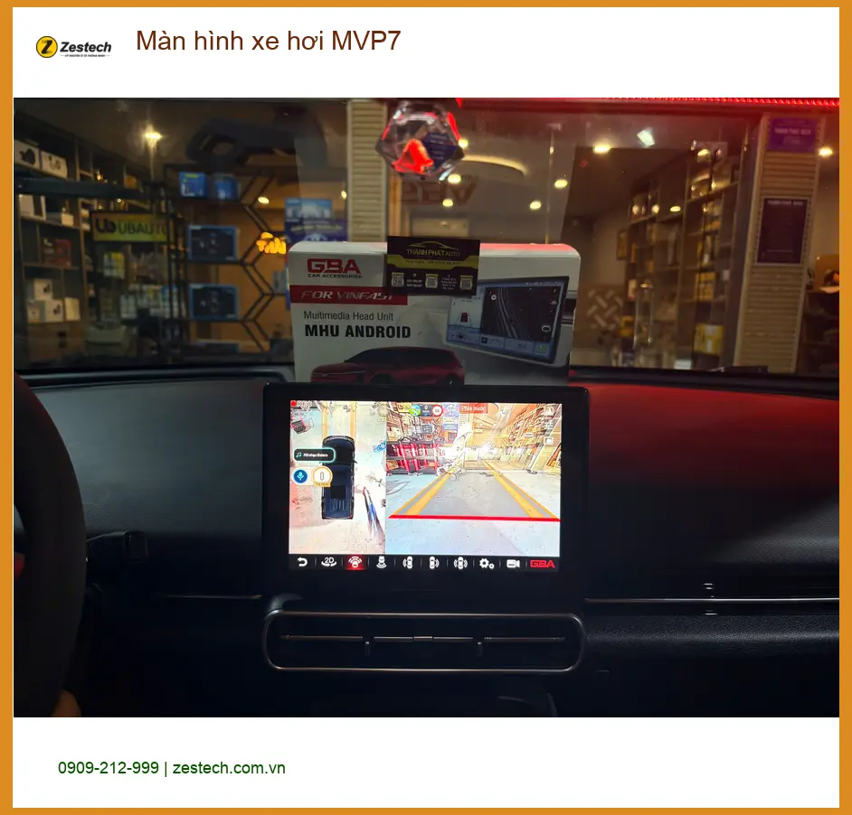 Anh Quang lắp màn hình xe hơi MVP7 cho Hyundai Creta tại Hóc Môn để nâng cấp trải nghiệm giải trí trên xe ảnh thực tế 3