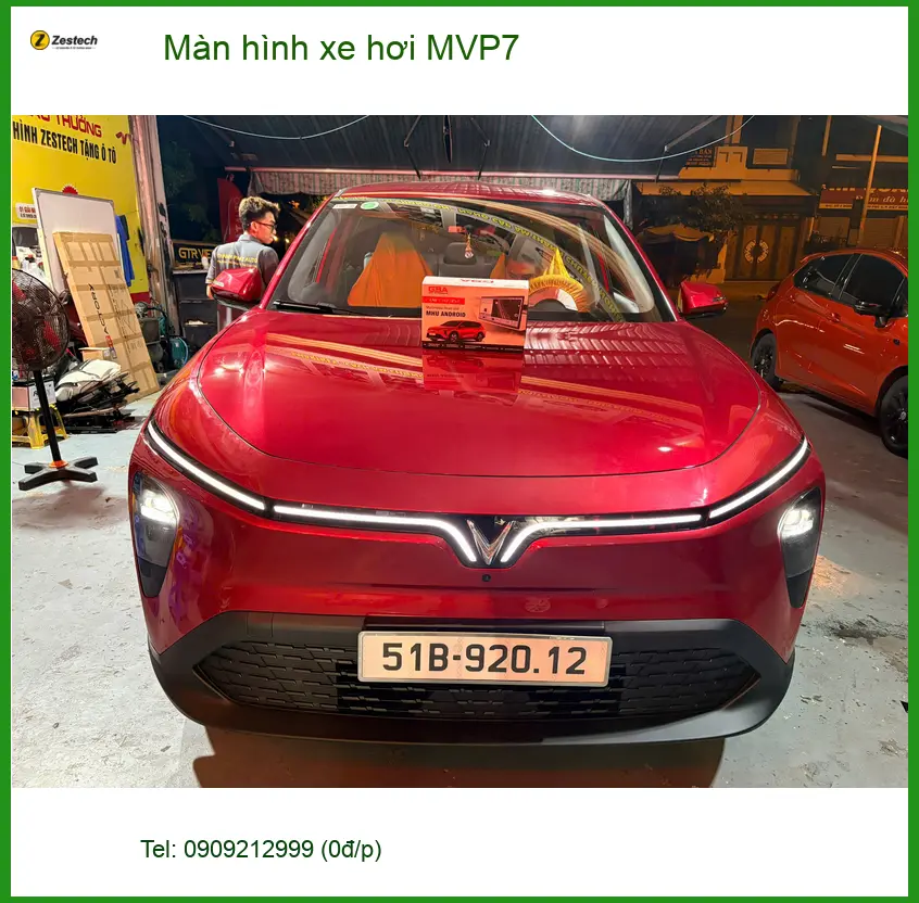 Anh Trung nâng cấp Màn hình xe hơi MVP7 cho Kia Carnival ở Nhà Bè ảnh thực tế 4