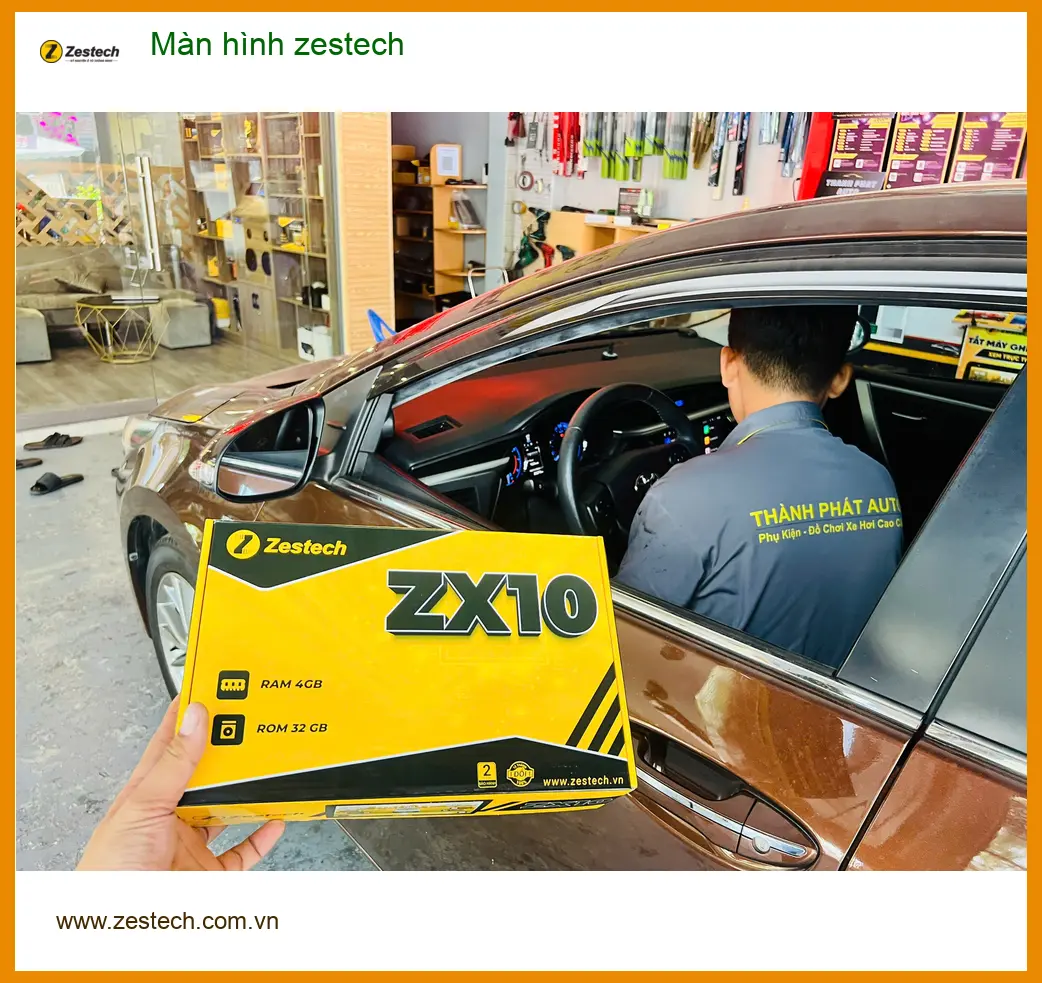 Anh Kiên lắp màn hình Zestech cho Honda CR-V tại Quận 1 để trải nghiệm công nghệ ảnh thực tế 2