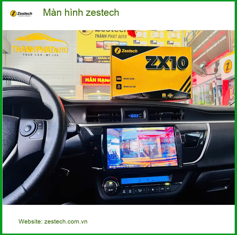 Anh Tùng lắp màn hình Zestech cho Honda Civic tại Quận 2 để có giải trí thông minh ảnh thực tế 2