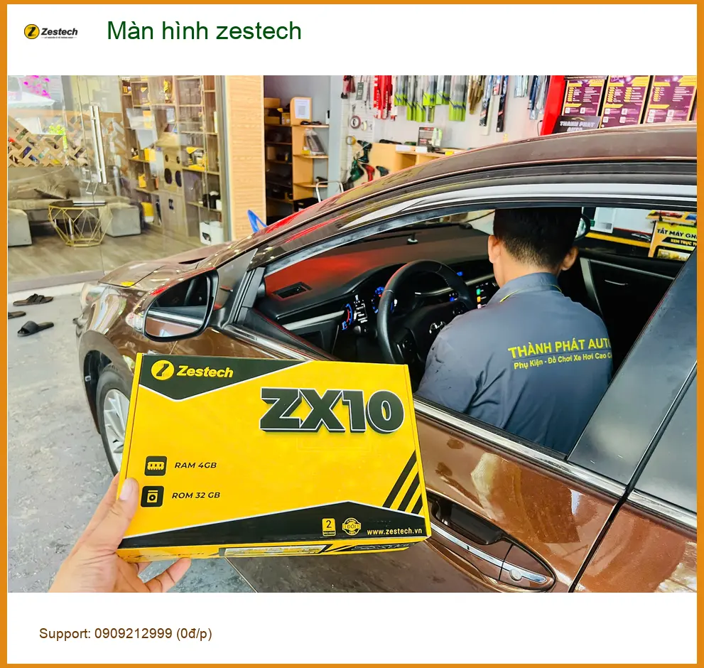 Anh Minh lắp màn hình Zestech cho Mazda CX-5 tại Quận 9 để có công nghệ mới ảnh thực tế 3