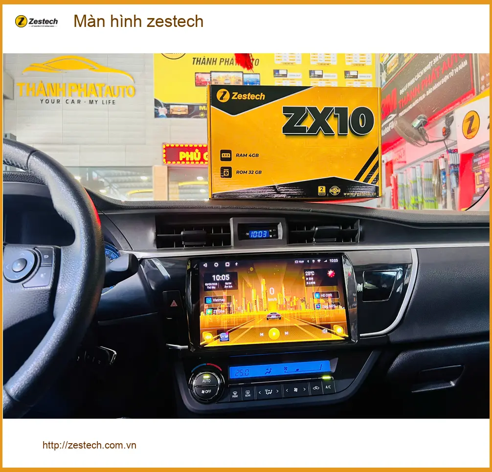 Anh Tấn nâng cấp màn hình Zestech cho Hyundai Creta tại Hóc Môn vì màn zin bị đơ, lag liên tục ảnh thực tế 4