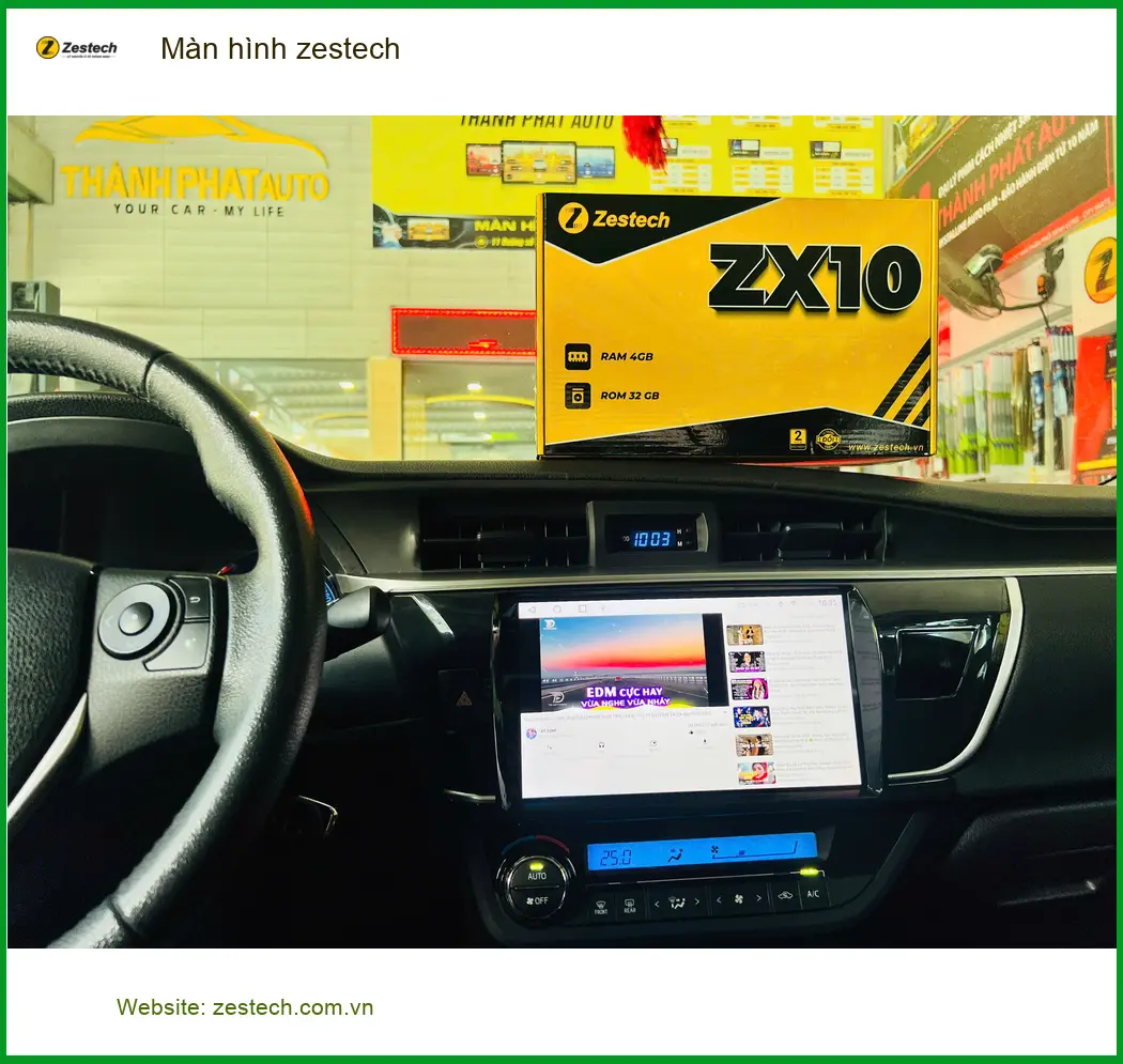 Anh Minh lắp màn hình Zestech cho Mazda CX-5 tại Quận 9 để có công nghệ mới ảnh thực tế 5