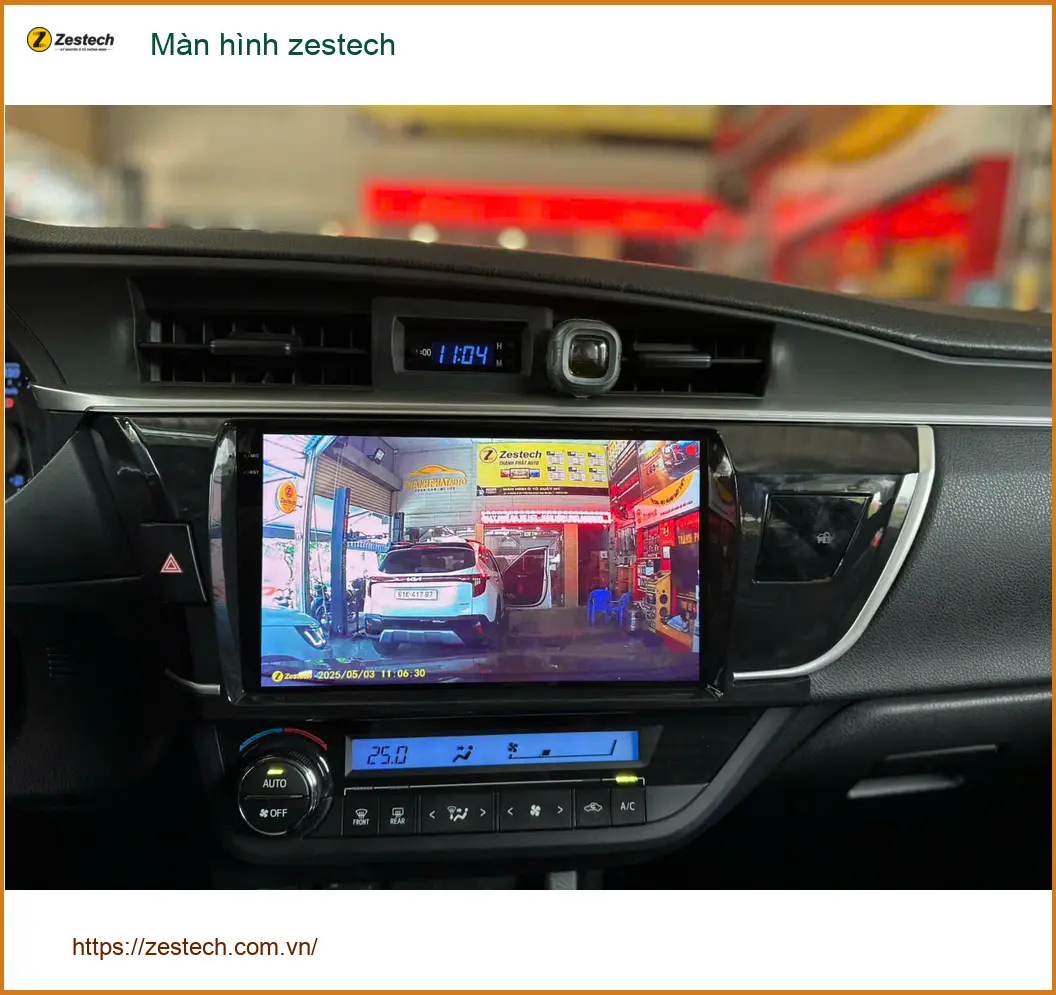 Anh Khang lắp màn hình Zestech cho Hyundai Creta ở Quận 6 vì màn hình zin hay giật lag ảnh thực tế 4