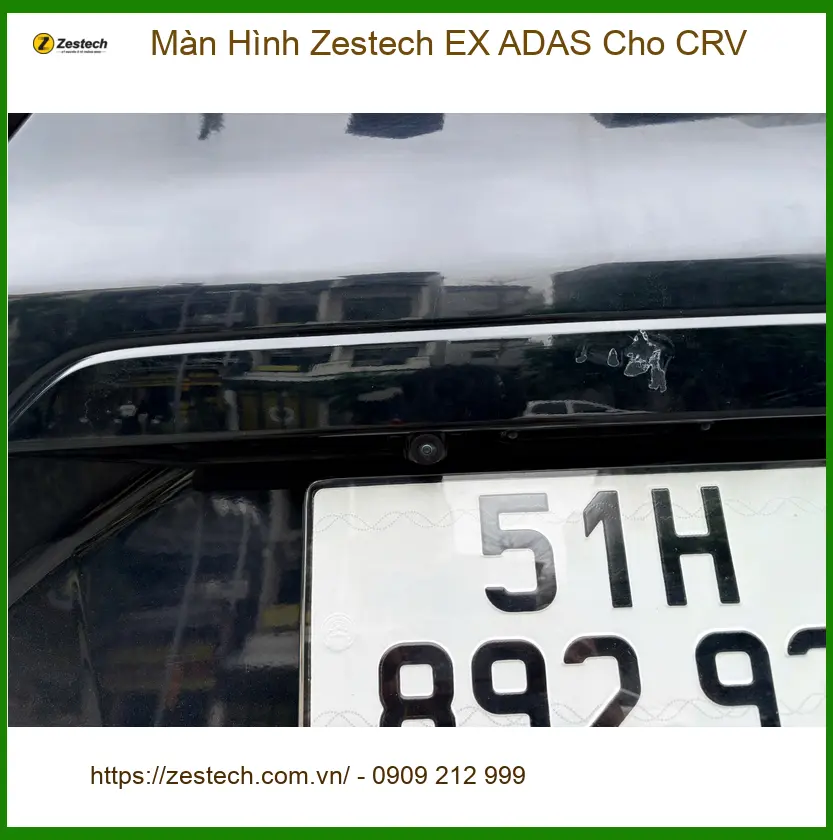 Chú Minh lắp Màn Hình Zestech EX ADAS cho CRV ở Quận Bình Tân để lái xe an toàn hơn. ảnh thực tế 4
