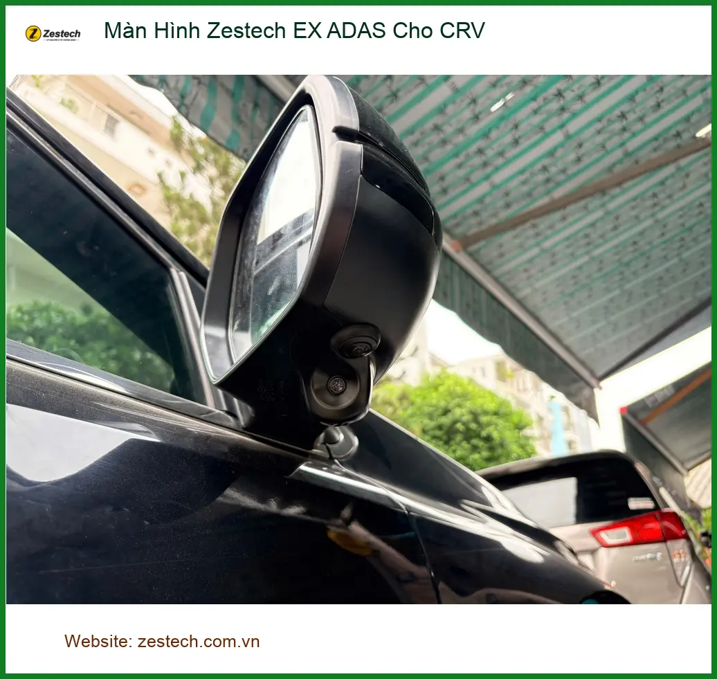 Anh Đình Toàn lắp Màn Hình Zestech EX ADAS cho CRV tại Quận 7 ảnh thực tế 2