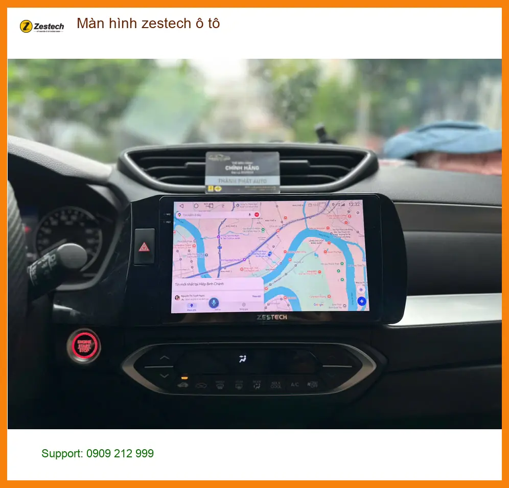 Anh Trường lắp Màn hình Zestech ô tô cho Kia K3 tại Quận 12