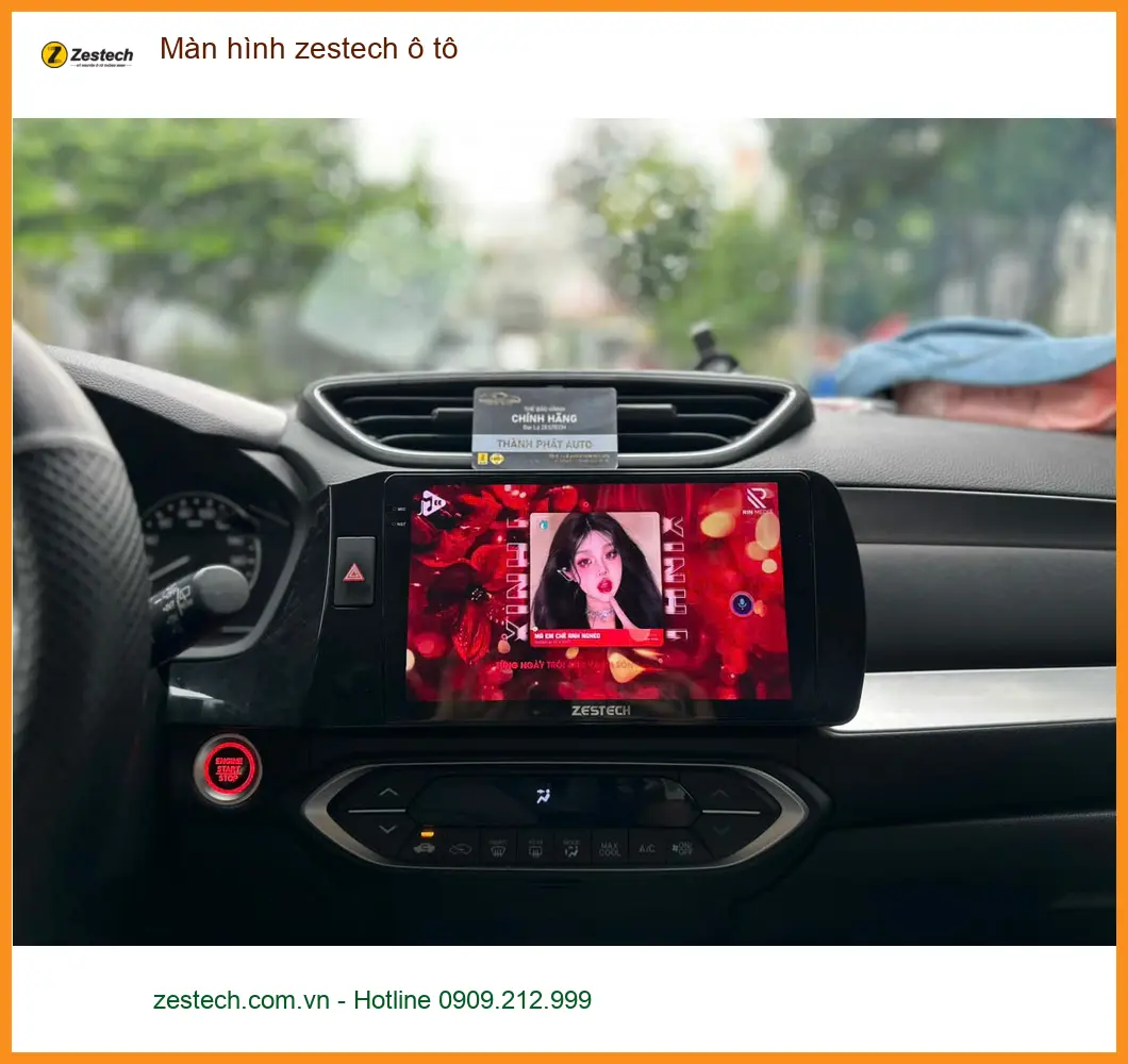 Anh Trường lắp Màn hình Zestech ô tô cho Kia K3 tại Quận 12 ảnh thực tế 2