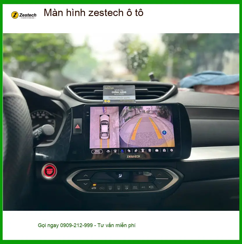 Anh Trường lắp Màn hình Zestech ô tô cho Kia K3 tại Quận 12 ảnh thực tế 3