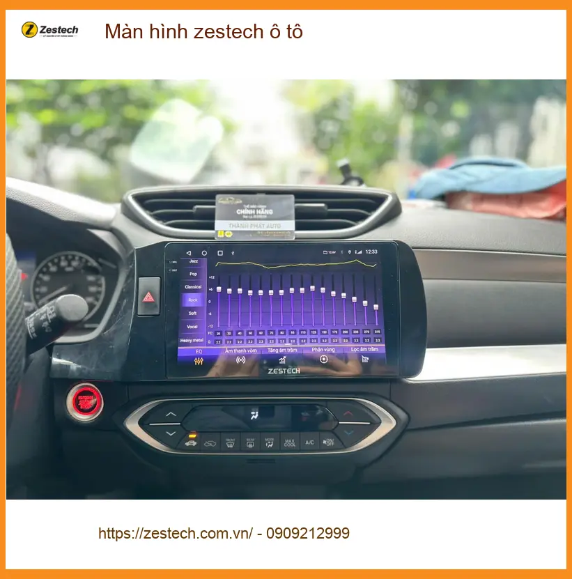 Anh Khải lắp màn hình Zestech ô tô cho Honda CRV tại Quận Thủ Đức để trải nghiệm công nghệ mới ảnh thực tế 2
