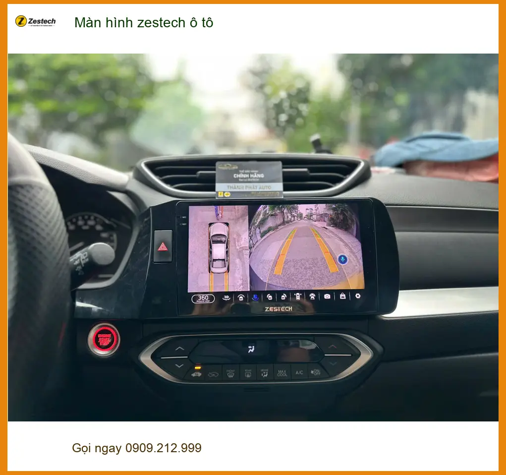 Anh Khải lắp màn hình Zestech ô tô cho Honda CRV tại Quận Thủ Đức để trải nghiệm công nghệ mới ảnh thực tế 3