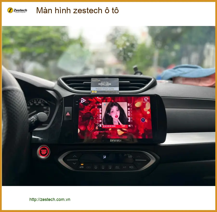 Anh Khải lắp màn hình Zestech ô tô cho Honda CRV tại Quận Thủ Đức để trải nghiệm công nghệ mới ảnh thực tế 4
