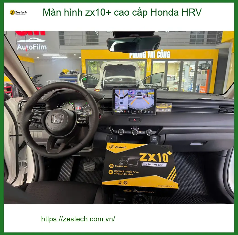 Anh Phát nâng cấp màn hình zx10+ cao cấp Honda HRV ở Bình Chánh ảnh thực tế 4