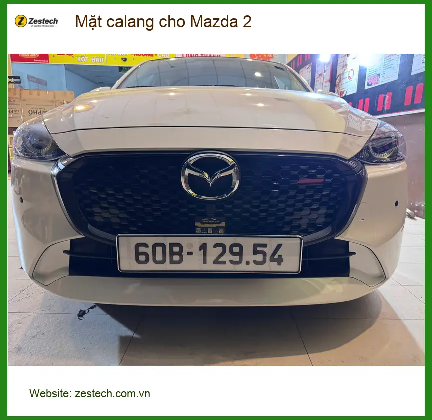 Chú Tấn độ Mặt calang cho Mazda 2 tại Quận 9 để xe trông thể thao hơn