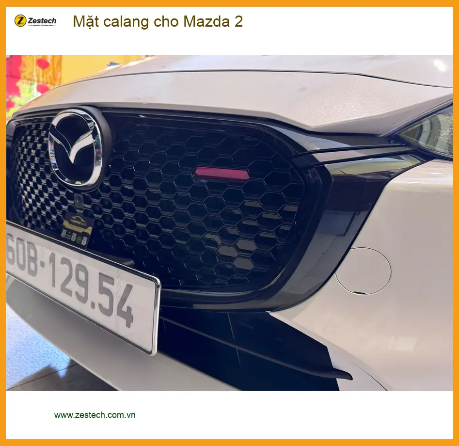 Chú Tấn độ Mặt calang cho Mazda 2 tại Quận 9 để xe trông thể thao hơn ảnh thực tế 4