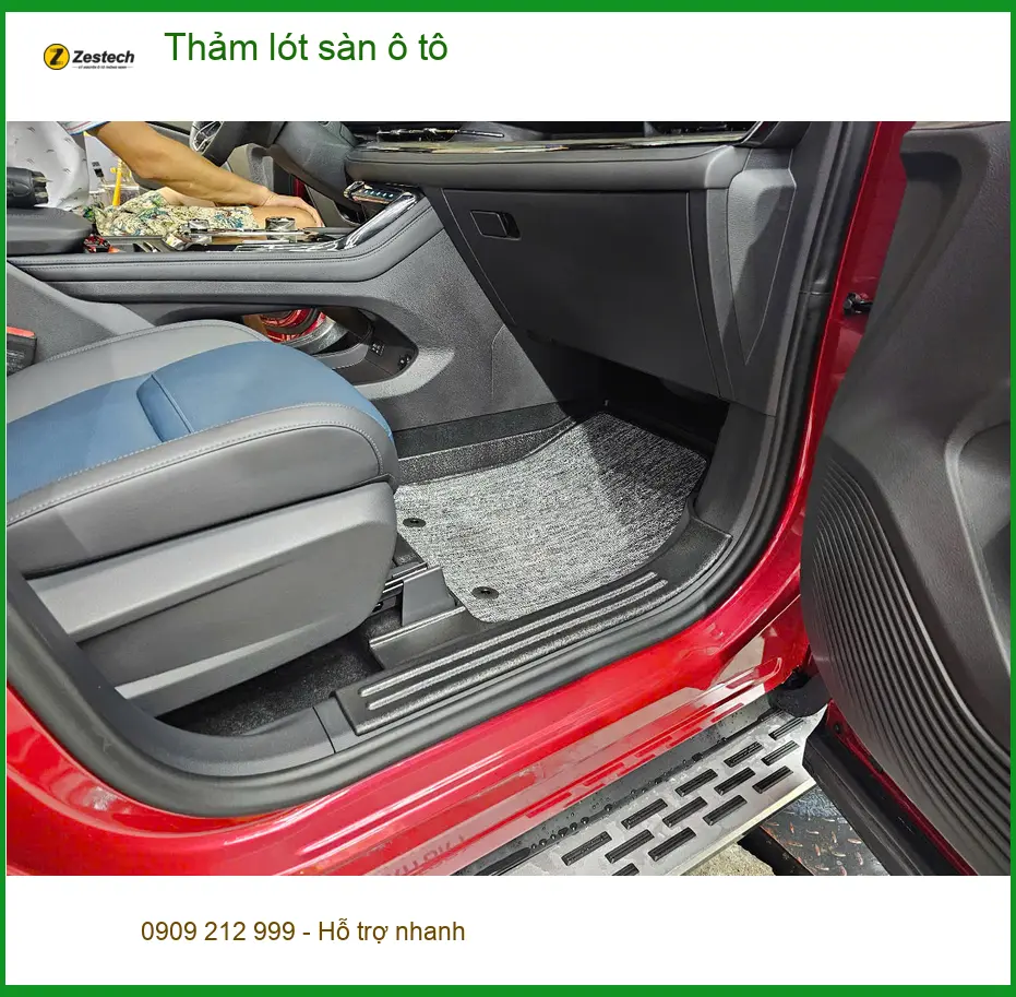 Cô Thúy thay thảm lót sàn ô tô cho Hyundai Accent tại Quận 12 ảnh thực tế 4