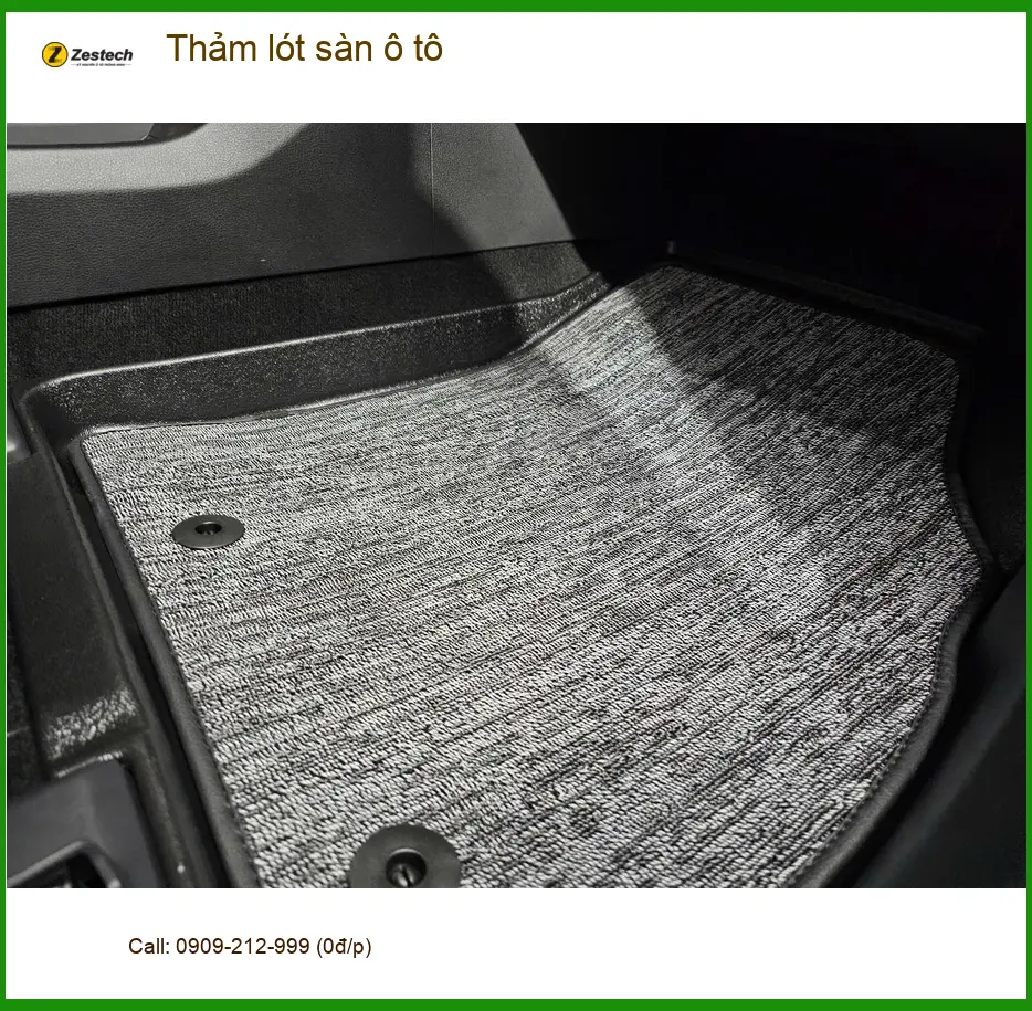 Anh Minh thay thảm lót sàn ô tô Honda CRV tại Nhà Bè để xe luôn sạch sẽ ảnh thực tế 4