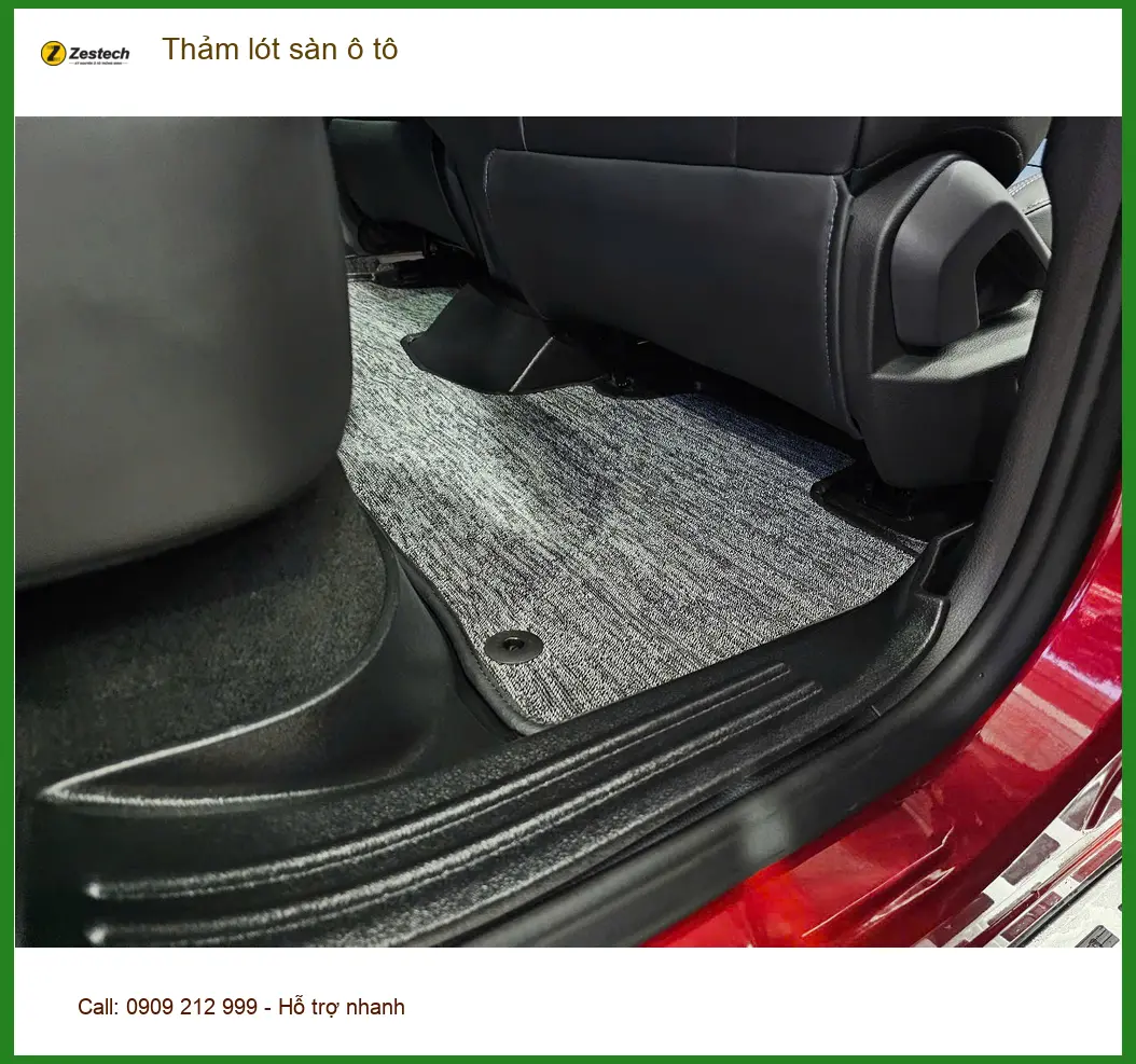 Anh Minh thay thảm lót sàn ô tô Honda CRV tại Nhà Bè để xe luôn sạch sẽ ảnh thực tế 5