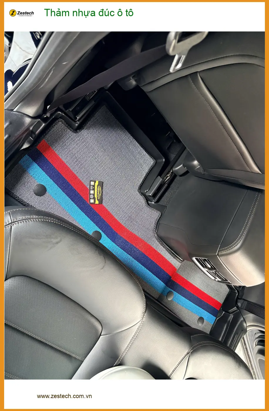 Chị Mai Anh lắp thảm nhựa đúc ô tô Hyundai Creta tại Quận 9 để nội thất sạch sẽ hơn ảnh thực tế 2