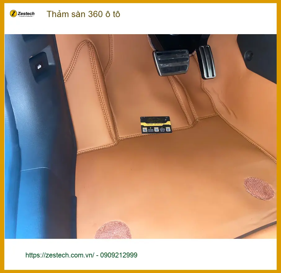Anh Minh lắp Thảm sàn 360 ô tô cho Suzuki Swift tại Quận 5 để nội thất luôn sạch đẹp