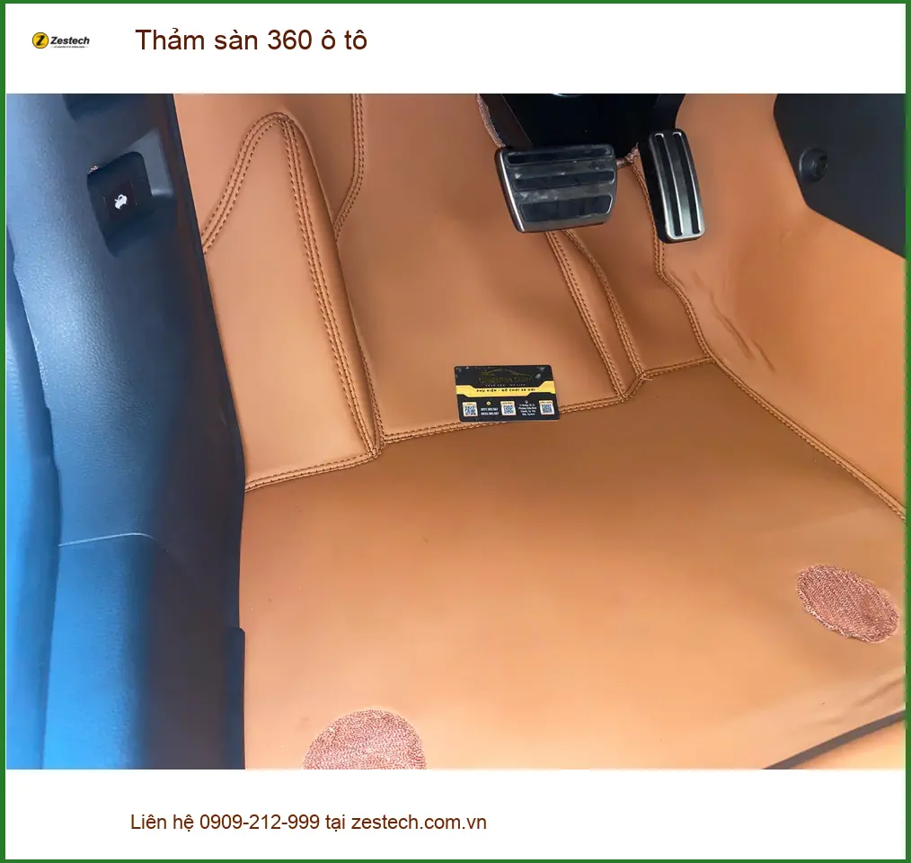 Anh Minh thay thảm sàn 360 ô tô Mazda CX-5 tại Nhà Bè