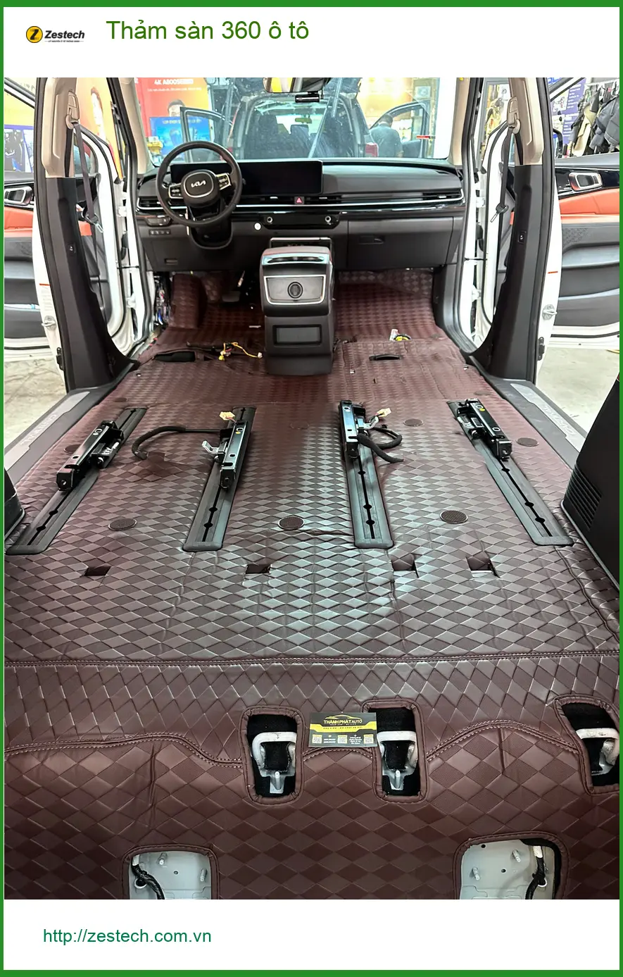 Anh Hoàng Long tìm Thảm sàn 360 ô tô cho Kia Carnival ở Quận Tân Phú ảnh thực tế 2