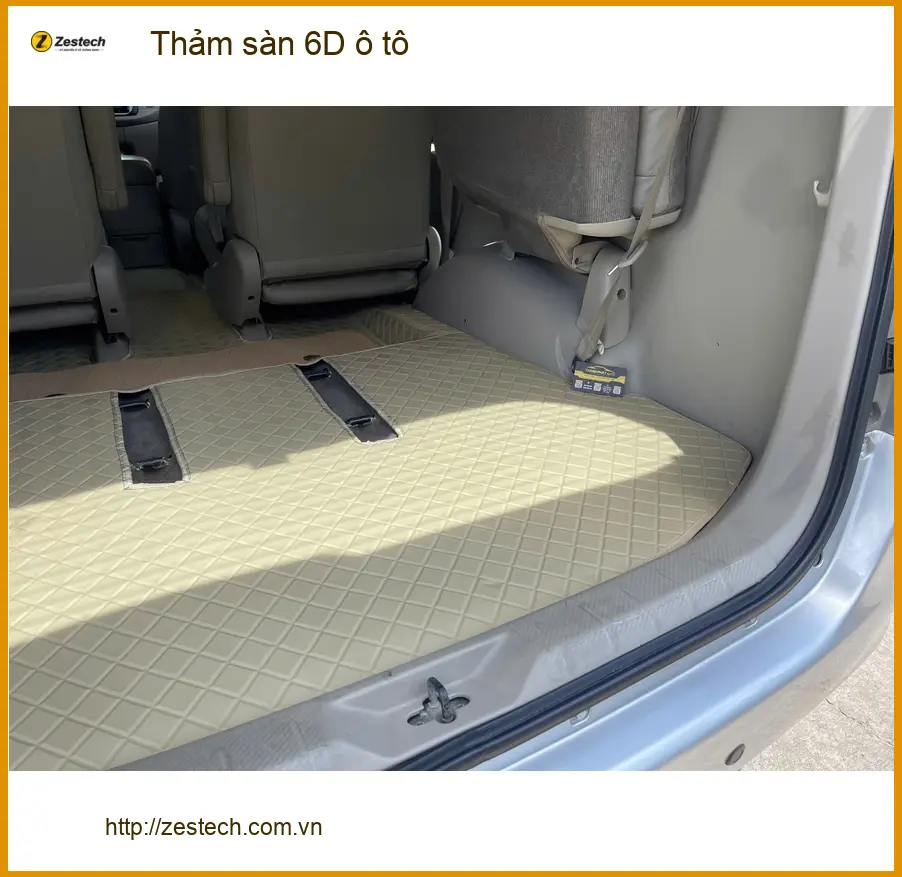 Chị Thảo lắp thảm sàn 6D ô tô Honda CR-V tại Củ Chi để nội thất luôn sạch đẹp ảnh thực tế 5