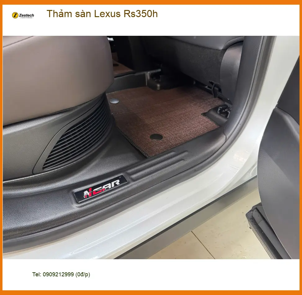 Anh Trường thay thảm sàn Lexus Rs350h Quận 2 - Sản phẩm chính hãng