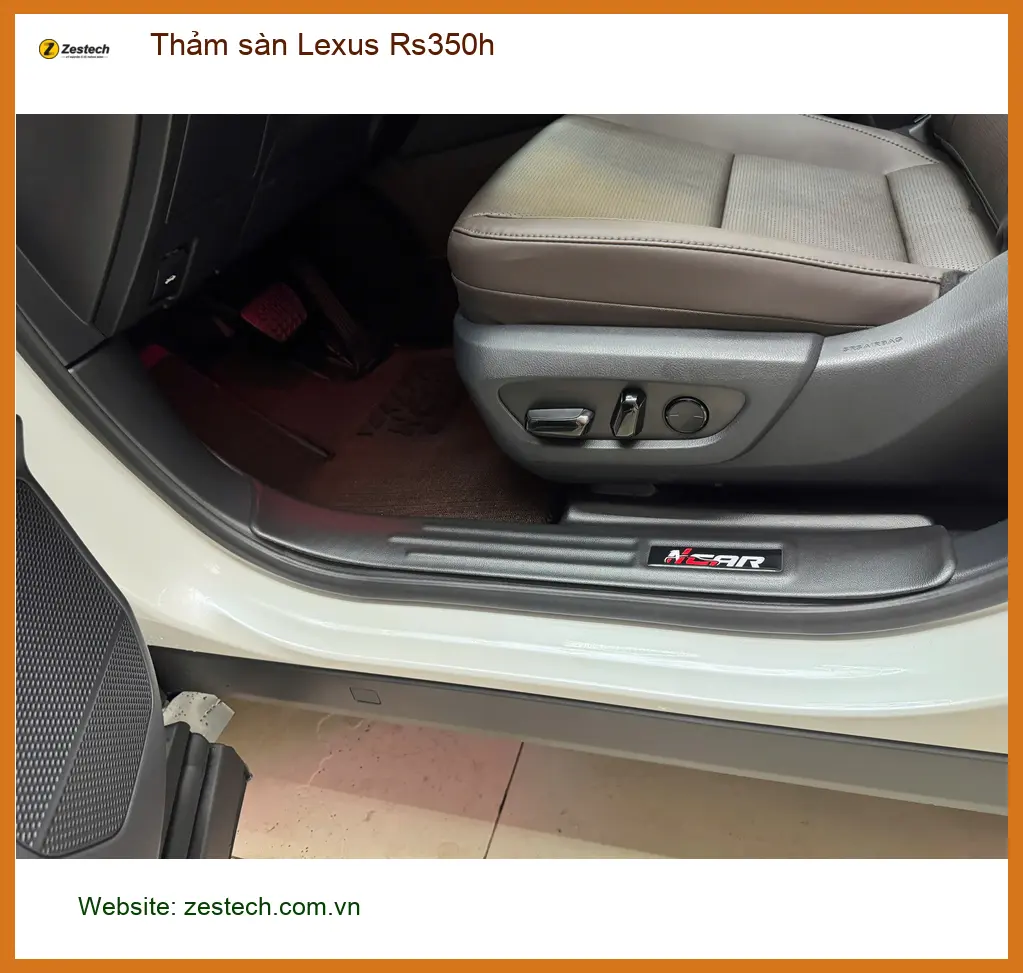 Anh Trường thay thảm sàn Lexus Rs350h Quận 2 - Sản phẩm chính hãng ảnh thực tế 3