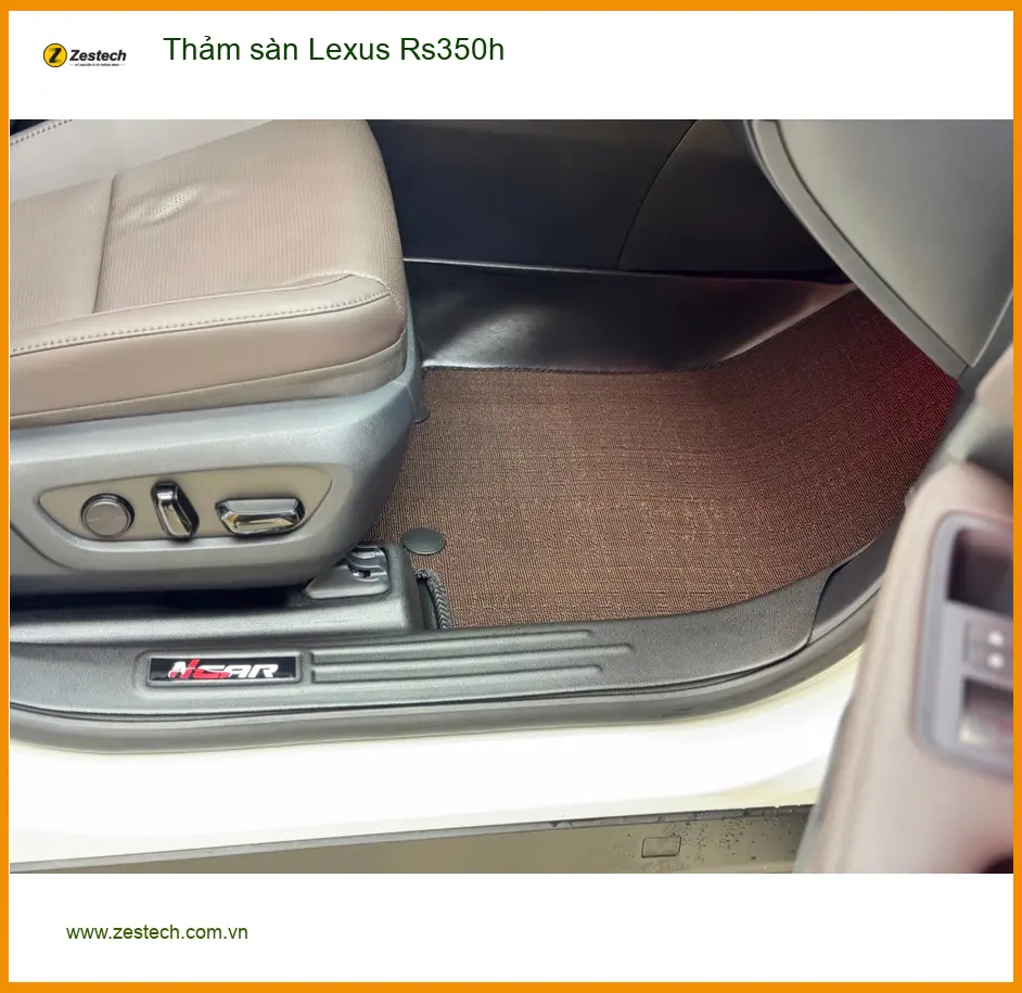 Chị Thúy lắp Thảm sàn Lexus RS350h tại Quận 9 để nội thất luôn sạch đẹp và bền bỉ ảnh thực tế 3
