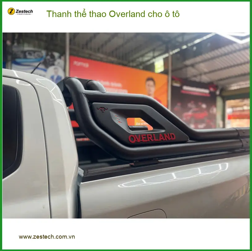 Anh Quý lắp Thanh thể thao Overland cho Ford Everest Quận 2 thêm mạnh mẽ