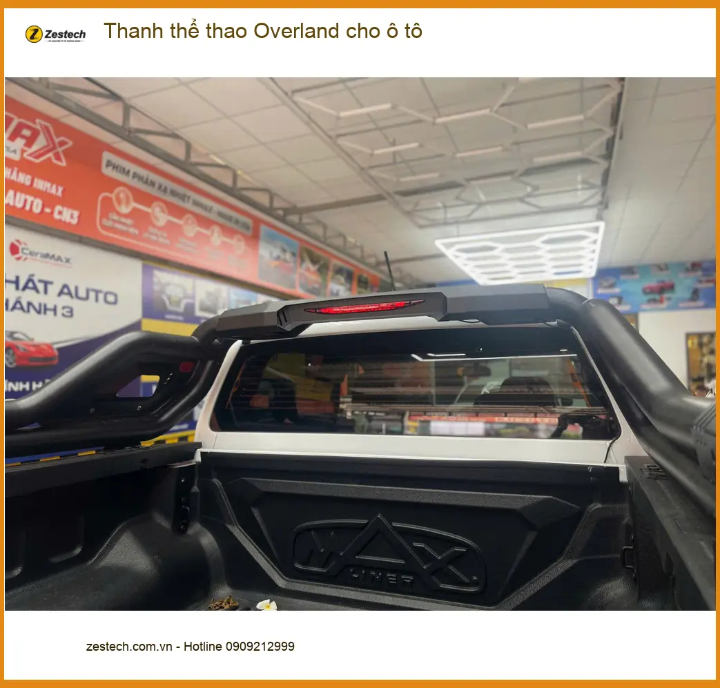 Anh Nhật lắp thanh thể thao Overland cho Hyundai Santa Fe tại Quận Thủ Đức ảnh thực tế 3