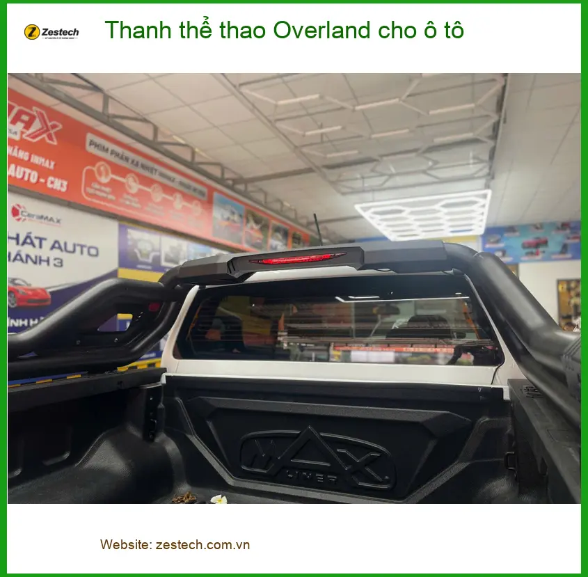 Chú Cường lắp Thanh thể thao Overland Mitsubishi Triton tại Bình Chánh ảnh thực tế 3