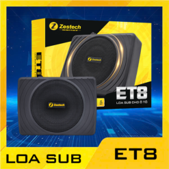 Loa Sub ET8 Zestech – Sub Gầm Ghế Bass Mạnh Cho Ô Tô
