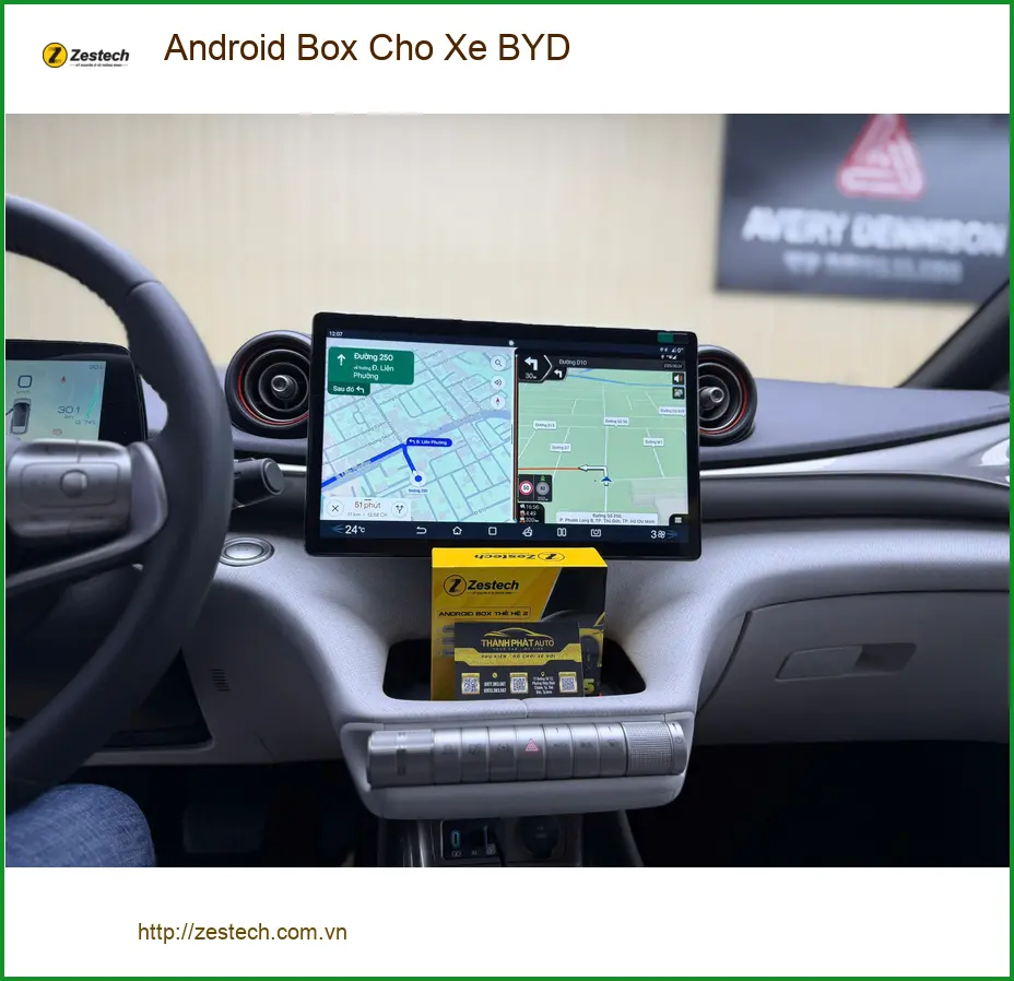 Chị Thảo lắp Android Box cho xe BYD để nâng cấp tính năng giải trí tại Quận Nhà Bè ảnh thực tế 2