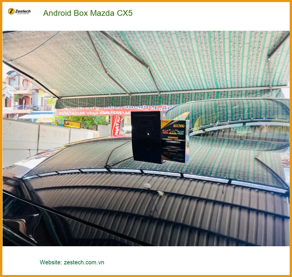 Anh Bình Minh lắp Android Box Mazda CX5 tại Quận 7 để giải trí trên xe ảnh thực tế 3