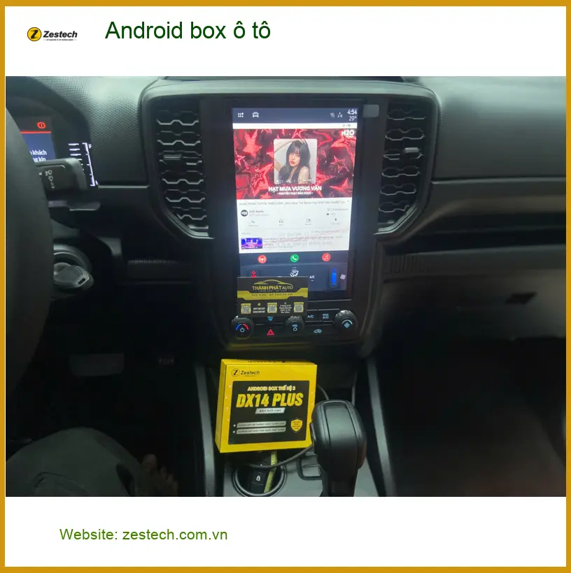 Anh Tài lắp Android box ô tô cho Honda HR-V tại Quận Thủ Đức