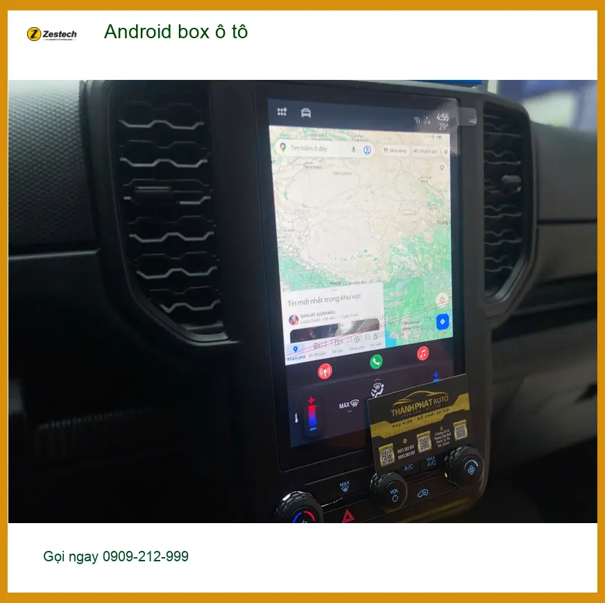 Anh Tài lắp Android box ô tô cho Honda HR-V tại Quận Thủ Đức ảnh thực tế 2