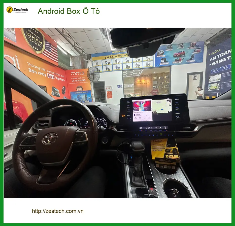 Anh Bách lắp Android Box Ô Tô cho Suzuki XL7 tại Quận 8 nâng cấp tiện ích giải trí