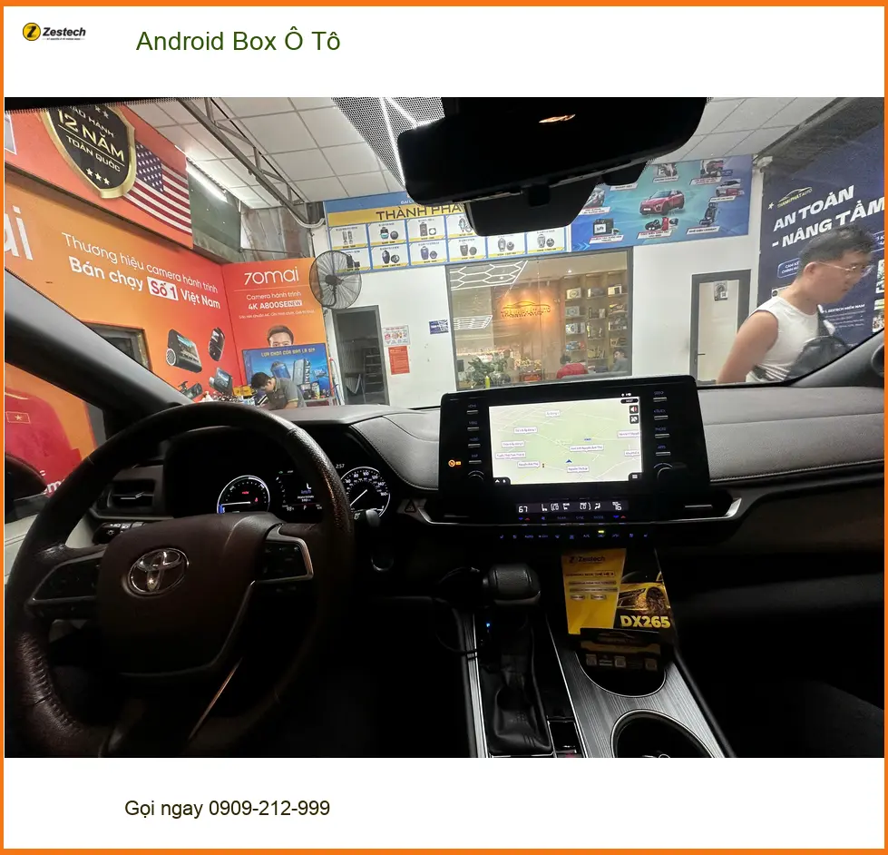 Anh Dũng lắp Android Box Ô Tô cho Kia Carnival tại Quận 12 nâng cao giải trí ảnh thực tế 4