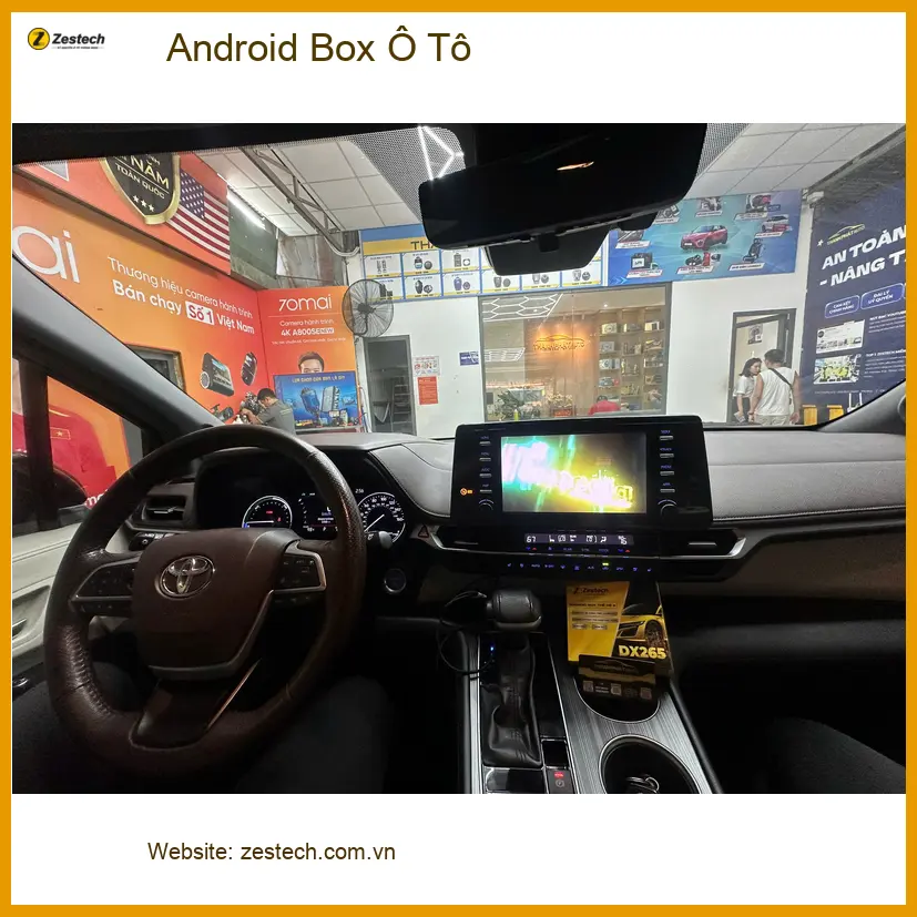 Anh Dũng lắp Android Box Ô Tô cho Kia Carnival tại Quận 12 nâng cao giải trí ảnh thực tế 5